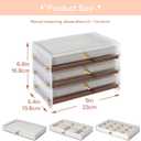 Jewelry Box For women, 3 Layer Large Jewelry Organizer With Acrylic, Multi-Function Storage Box, Accessory Holder With 3 Drawers, For Earrings Necklace Ring Bracelet