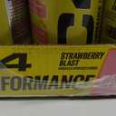 Cellucor C4 Performance Energy Drink | Strawberry Blast | Zero Sugar Carbonated Preworkout Energy | 200mg Caffeine with Beta Alanine | 16 Fl Oz (12 Pack), Best Before September 2025 