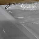 BOLUO Stackable Storage Drawers Closet Organizers and Storage Fabric White 2 Drawer Dresser for Bedroom Modern (Deep(15.4"D x 11.4"W x 12"H))