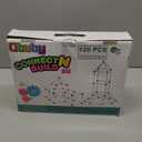 Kids Fort Building Kit 120 Pieces Construction STEM Toys for 3 4 5 6 7 8 9 10 11 12 Years Old Boys and Girls Ultimate Forts Builder Gift Build DIY Educational Learning Toy for Indoor & Outdoor