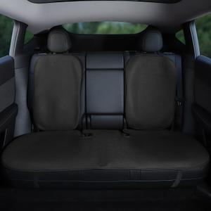TOPABYTE Rear Car Seat Covers Custom Fit for Tesla Model Y 2025 2020-2024 Breathable Interior Seat Cushion Protector All Season Protection (Without Logo)