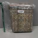 Ruaruarug Area Rug Non Slip Machine Washable Ultra Soft Living Room/ Bedroom/ Kitchen/ Outdoor/ Classroom Vintage Brown, 2'×6'