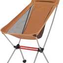 Naturehike Camping Chair, Foldable with Storage Bag, Outdoor Portable Chair for Adults, Lightweight, Supports 330lbs, Backpacking Chair for Fishing, Hiking, Beach, Lawn, Large