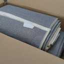 10x14 Neutral Area Rug Beige Vintage Living Room Bedroom Washable Carpet Non-Slip Soft Low Pile Floral Indoor Large Throw Rug for Dining Room Office