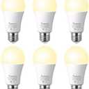 AGELCK A19 E26 Base LED Light Bulb, Efficient 12W LED Bulbs 100 Watt Equivalent, Soft Warm White 2700K, 1200 LM, CRI 85+, 35,000 Hrs Lifetime, Non-Dimmable Light Bulbs for Bedroom Living Room, 6-Pack,3 Only