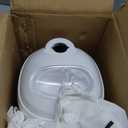 Kingsteam Facial Steamer - Ozone Steamer with Extendable Arm - Professional Nano Ionic Facial Steamer for Deep Cleaning - Portable for Personal Care Use at Home or Salon (White)