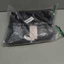 Halife Womens Knit Long Sleeve Fall Dresses Casual V Neck Tunic Sweater Dresses with Pockets (Large, Black)