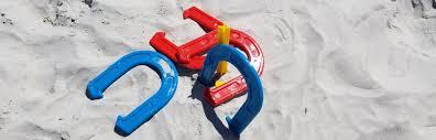 Plastic Horseshoe Game