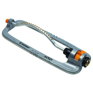 Melnor XT Metal Turbo Oscillating Sprinkler; Waters up to 4000 sq. ft., Model:XT360M