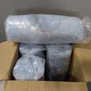 DR.DUDU 20 lbs Bean Bag Filler Foam, Shredded Gel Memory Foam Filling, Premium Soft and Comfortable Pillow Stuffing Foam for Couch Cushion Dog Bed Chair Arts Crafts Stuffed Animal (Blue)