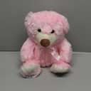 Super Color Teddy Bear Stuffed Animals Plush Toy for Children Girlfriend Family Congratulations Baby Shower Birthday Pink 14 inch
