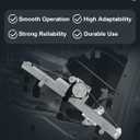 cciyu Power Window Regulator Replacement fit for 2014-2020 for Nissan for Rogue and Motor Assembly Front Left Side