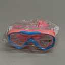 Water Space Kids Swimming Goggles Swim Mask with Nose Cover for Kids Youth 3-15, Anti-Shattered Lens UV Protection No-leak (Pink (1 pack))