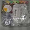 WorldBazaar Fall Pumpkin Suncatchers Craft for Kids 24 Sets Thanksgiving Window Art Suncatchers Ornaments Decoration Harvest Classroom Activity Party Supplies