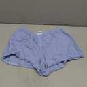 LOMON Womens Boxer Shorts Casual Summer Cotton Pajama Lounge Sleep Pj Gingham Plaid Shorts Y2K Beach Bottoms (Large)