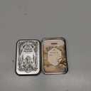 Paper Incense - 48pcs with Vintage Tin Case, Burning Papers Infused with Natural Essential Oils, Quick Usage & Long-Lasting Fragrance, Eliminating Bathroom, Kitchen, Pet Odors - Amber Brown