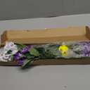 ASTRYAS 12 Bundles Artificial Fake Pansy Flowers for Outdoor, Faux UV Resistant Silk Pansies Flowers for Outside Planter Front Door Porch Yard Patio Window Box Home Decor (White/Purple/Yellow)