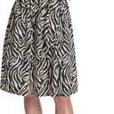 DKNY Women's 3/4 Sleeve Collared Neck Cotton Poplin Shirt Dress, Size 16