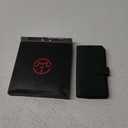 Compatible with Magsafe for Samsung Galaxy S25 Plus Wallet Case Magnetic Card Holder, RFID Blocking 2 in 1 Detachable Kickstand Shockproof Case for Women Men, Black