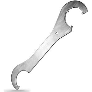 MATINA Bottom Bracket Wrench, 109917 Bottom Bracket Tool Fit Lockrings Found on Cup-and-Cone Bicycle Bottom Brackets, Double Sided Bottom Bracket Lock Wrench for Bicycle