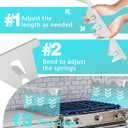 Stove Gap Covers Stainless Steel, 2 Pack Stove Gap Filler Easy Retractable Length 13.8" to 27.5", Width 0.79" ALMCALS Range Trim Kit, Heat Resistant Guard Between Stove Top & Counter