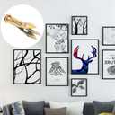 80 Pcs Self-Drilling Anchors with Screws Kit, Upgraded Drywall Anchors for Heavy Duty, Metal Screw Anchors Set, Easy to Install Without Drilling or Punching Holes in Wall (0.47"x1.76")