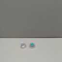 Steripod Clip-on Toothbrush Protector, Green/Silver, 2 Count