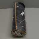 Whaline St. Patrick's Day Natural Coir Door Mat Gradient Green Shamrock Pattern Welcome Mat Non-Slip Lucky Clover Entrance Door Rugs for Irish Indoor Outdoor Home Bathroom Decor, 16.5 x 29 Inch