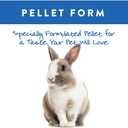 Small World Rabbit Food, Complete Feed, Pelleted Food for Rabbits, Fortified with Essential Vitamins & Minerals for Daily Health, High-Fiber Diet for Digestive Support, Resealable Bag, 10 lb