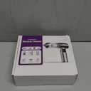 Handheld Car Vacuum Portable Cordless, 22000Pa High-Power Suction Hand held Vacuum Cleaner & Air Duster for Car Cleaning, Home, Office, Pet Hair | Multi-Nozzle, Washable Filter, LED Light (Silver)