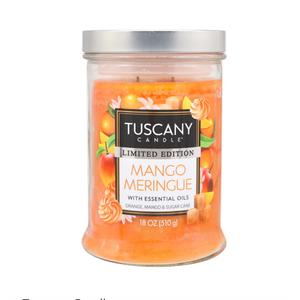 Tuscany Candle Mango Meringue Scented Limited Edition Candle