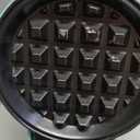 CROWNFUL Mini Waffle Maker, 4" Chaffle Maker with Compact Design, Easy to Clean, Non-Stick Surface, Recipe Guide Included, Perfect for Breakfast, Dessert, Sandwich, or Other Snacks