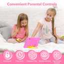 Kids Tablet 7IN Children Tablets for Kids 3-7 Android Tablet for Toddler Boys Girls, Educational Toddler Tablets with WIFI Touch Screen, Dual Camera, Kids Learning APP for Child Ages 3 to12 (Pink)