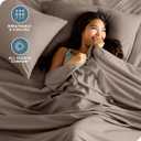 Bare Home Twin XL Sheet Set - 1800 Ultra-Soft Microfiber Twin Extra Long Bed Sheets - Double Brushed - Deep Pockets - Easy Fit - 3 Piece Set - Bedding Sheets & Pillowcases (Twin XL, Taupe)