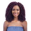 FreeTress 2X Wand Curl Braid Soft Baby Curl (1) (Jet Black 1)