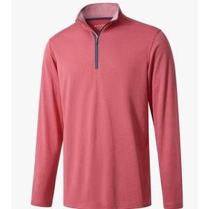M MAELREG Quarter Zip Golf Pullover Men Dry Fit Long Sleeve Performance Wicking Mock Neck 1/4 Zip Pullover Mens Sweatshirt, L