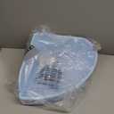 Rabbit Litter Box Bunny Corner Toilet Box for Hamster Ferret Rat Cage Pan 3.9 x 7.5 x 7.5 for Small Animals Traine Tray (Blue)