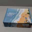 Beach Towels Oversized - 2 Pack 78'' X 35''(200 x 90 cm) Extra Large Beach Towels, 250 GSM Thicken Microfiber Sand Free Lightweight Quick Dry Beach Towel, Yoga Pool Gym Camping Travel Towel for Adults