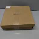 Women's High Heel Sandals Open Toe Ankle Tie Dressy Heeled Sandals for Prom, Party, Evening Events, 3.93 Inch Comfortable Thin Block Heels (Black, L)