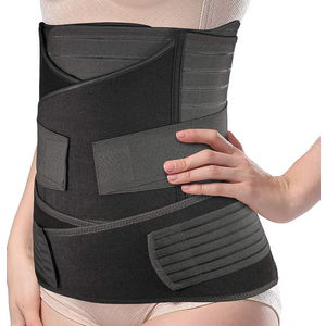 TiRain 3 in 1 Postpartum Belly Support Recovery Belly/Waist/Pelvis Belt C Section Postpartum Belly Wrap Band Corset waist trainer