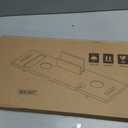 38.5" x 10" Teak Wood Bathtub Adjustable Caddy Tray