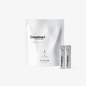 ELYSIUM Creatine Monohydrate Powder with HMB - Muscle Growth, Strength & Recovery - Brain Health & Cognitive Support - Cellular Energy - 15 x Pomegranate Lemonade, 15 x Raspberry - 5g ea, 30 Servings
