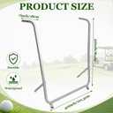 LEIFIDE Cart Front Roof Top Strut Support Bracket Compatible with 1982-1999, Compatible with Club Car Ds & Carry All Models, Sturdy Carbon Steel, Anti-rust Frame, 40 x 32 Inch for Repair and Replaceme