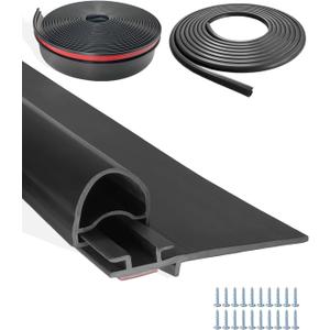 RV Slide Out Seal Combo 1" x 15/16" x 35' D-Seal Wiper 1/2" x 2.75" x 35 Base Replacement for 018-312-EKD & 018-341 EK RV Camper Slideout System