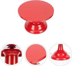 The Cake Stand -10" Ceramic Pedestal Cake Stand with Gloss Finish - Modern Display for Cakes, Cupcakes, Cookies & More - Perfect for Weddings, Birthdays & Baby Showers