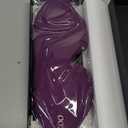 MZOO Luxury Sleep Eye Mask for Side Sleeper Men Women, Zero Eye Pressure 3D Sleeping Mask, Light Blocking Patented Design Night Blindfold, Soft Eye Shade Cover for Travel, Purple