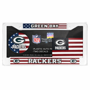 greenbay packers license plate cover
