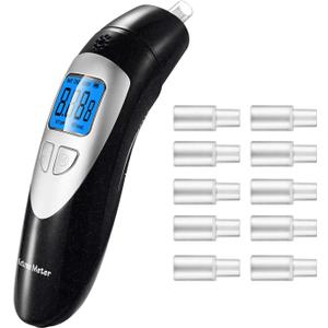 Ketone Meter Professional Home Ketosis Breath Meter - Ketone Breath Monitoring Analyzer & Ketosis Tester | Accurately Track Personal Ketosis in Your Breath with 10pc Mouthpieces