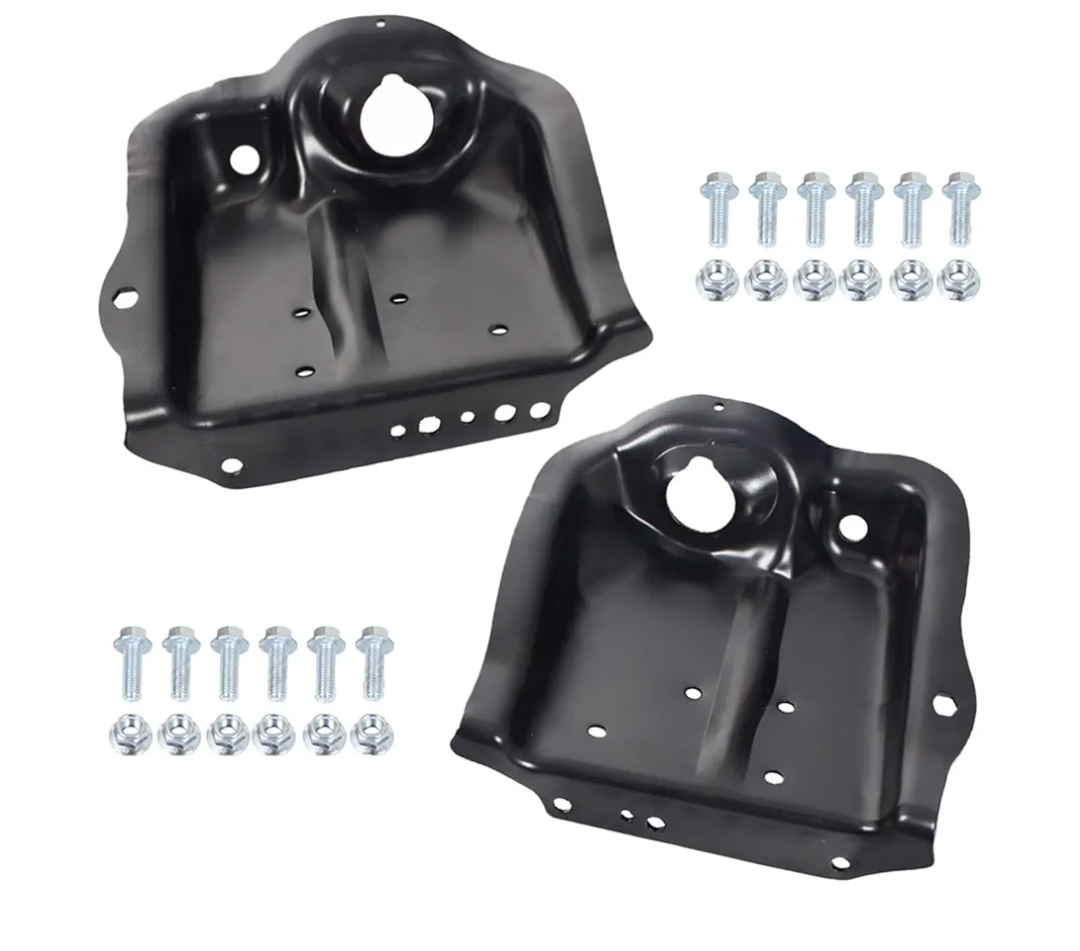 2Pcs Front Coil Spring Tower Shock Mount Set Right & Left for Ford Bronco F150 924-405 924-406