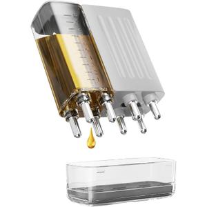 Electric Hair Oil Applicator for Scalp with Massage, Scalp Massager for Scalp Care | Hair Oiling Applicator & Oil Bottles for Healthy Hair | Electric Hair Brush for Healthy Scalp (Black)